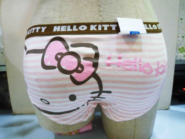 【震撼精品百貨】Hello Kitty 凱蒂貓~KITTY內衣褲-內褲-粉條