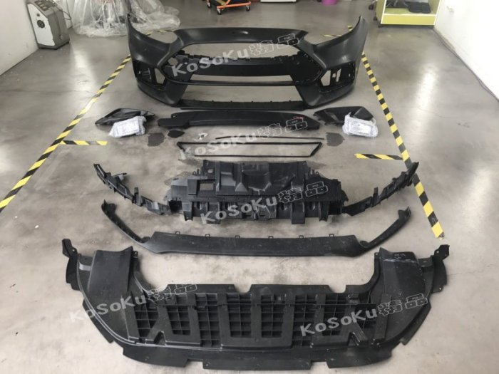 %【KoSoKu高速】 2015 16 FOCUS MK3.5 RS 前保桿 大包 側裙 後大包 原廠 pp 材質 鋼模