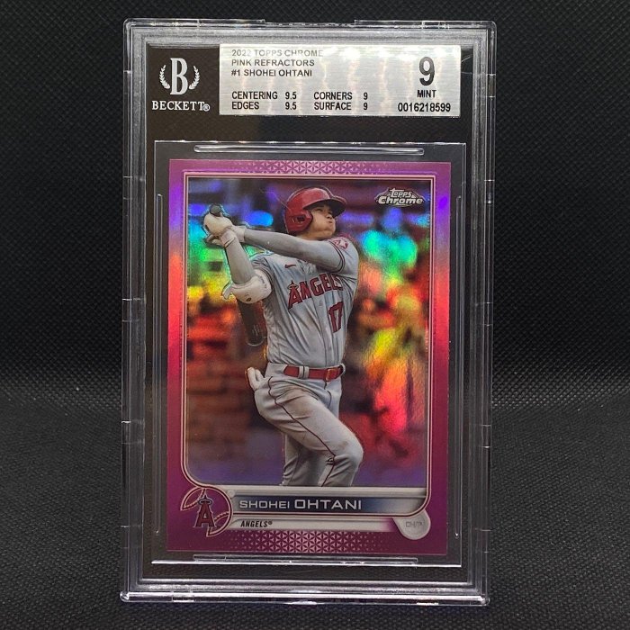 大谷翔平 ピンクリフラクター【2024 TOPPS CHROME BASEBALL #1 SHOHEI