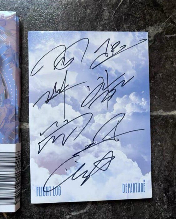 got7 Flight Log Departure 親筆簽名專輯王嘉爾林在范段宜恩櫻珍榮