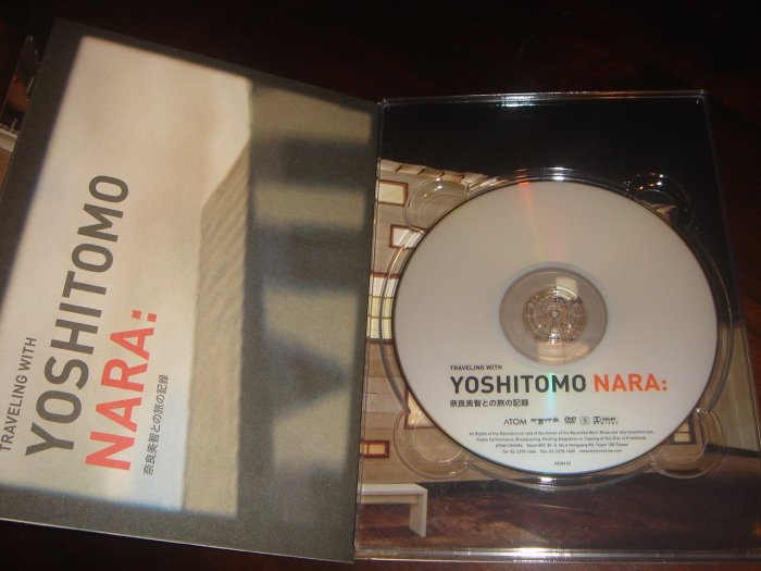 三米藝術二手書店】《DVD》TRAVELING WITH YOSHITOMO NARA 跟著奈良