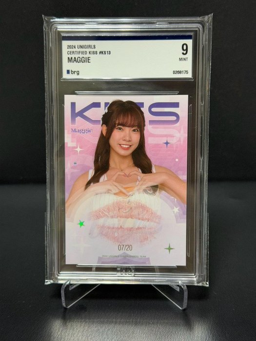 Brg 9分 2024 中華職棒 統一獅 Uni Girls 小美 Maggie 唇印卡 限量07/20 洋基女孩 雙棲啦啦隊
