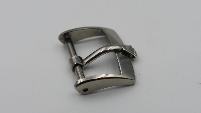 【美好時光】特價出!ROLEX 勞力士原廠16mm不鏽鋼錶扣搭皮帶必備好物( 1601 16014 16234)