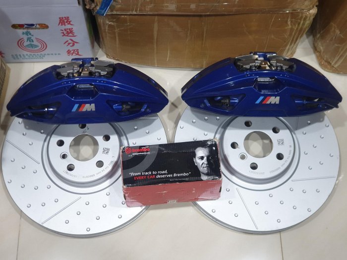BMW MP M SPORT 最大號395四活塞卡鉗  G11 G12 G20 G30 G01 G02 G05 G06 MP卡鉗 ZL1 ZR1