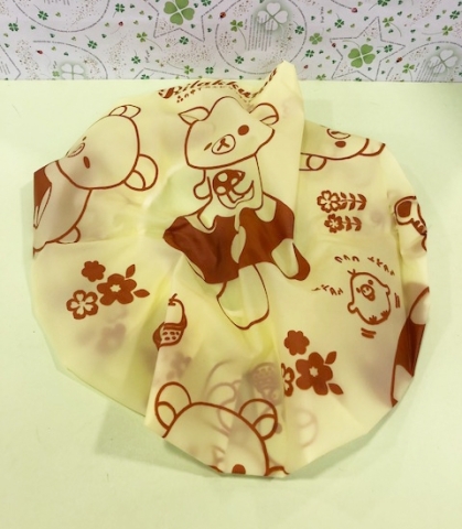 【震撼精品百貨】Rilakkuma San-X 拉拉熊懶懶熊~浴帽-黃#18919