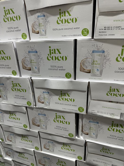 COSTCO好市多代購Jax Coco 椰子水 330毫升 X 12入一單限購一組不可併單