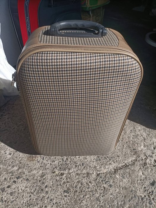 【銓芳傢俱】WORLD POLO 20吋行李箱(布箱) 35*20*56cm 登機箱 商務箱 出國旅行箱 1111222
