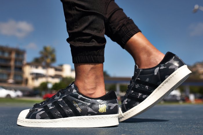 ADIDAS SUPERSTAR 80v x Bape x Undefeated  YEEZY BOOST 350
