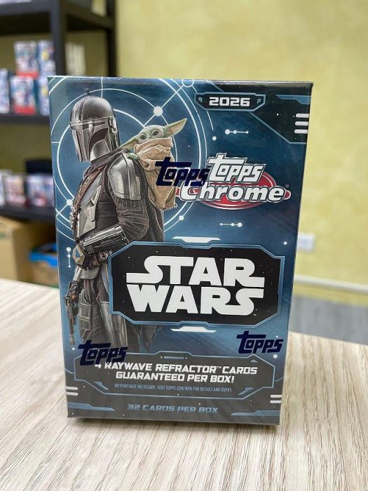 2026 Topps Chrome Star Wars Value Box