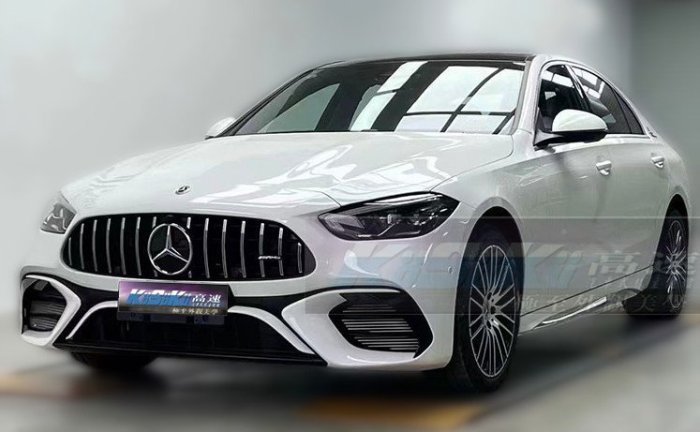 2022 2023年 賓士 新款 C級 W206 改裝 C63 AMG 大包圍 前保桿 後保桿 側裙 尾飾管