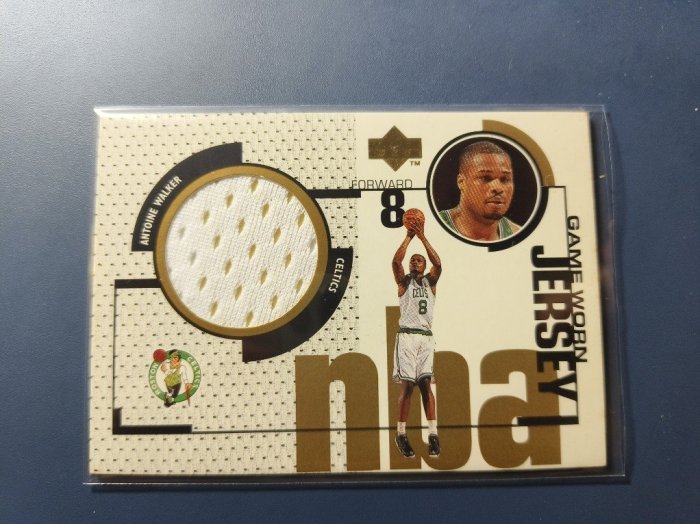 稀有老卡）98-99 Upper Deck Jersey Antoine Walker GJ36 球衣卡 