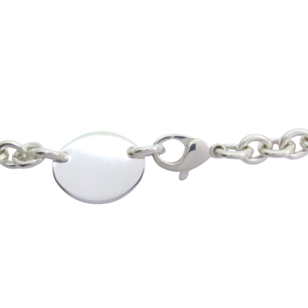 Tiffany & Co 蒂芬妮925純銀Return to Tiffany 橢圓牌項鏈68176980