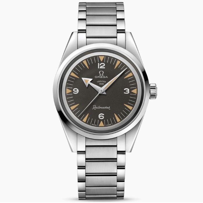 OMEGA 220.10.38.20.01.003 歐米茄 經典款式手錶 38mm 鐵霸系列 黑面盤 鋼錶帶 限量