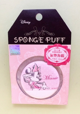 【震撼精品百貨】Micky Mouse 米奇/米妮 ~粉撲~米妮#50001