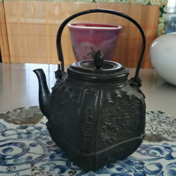 明治期大国寿朗名品鉄瓶 【公式通販】