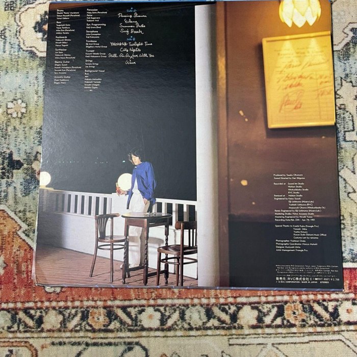 嚴選1981年角松敏生《Sea Breeze》日版首發12寸黑膠LP，附內頁封存完好