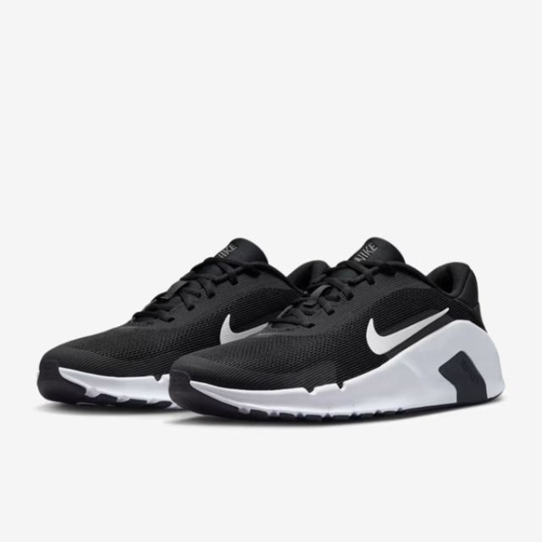 NIKE 訓練鞋 FLEX TRAIN 黑白色 健身 重訓 運動鞋 男 HV9972-003
