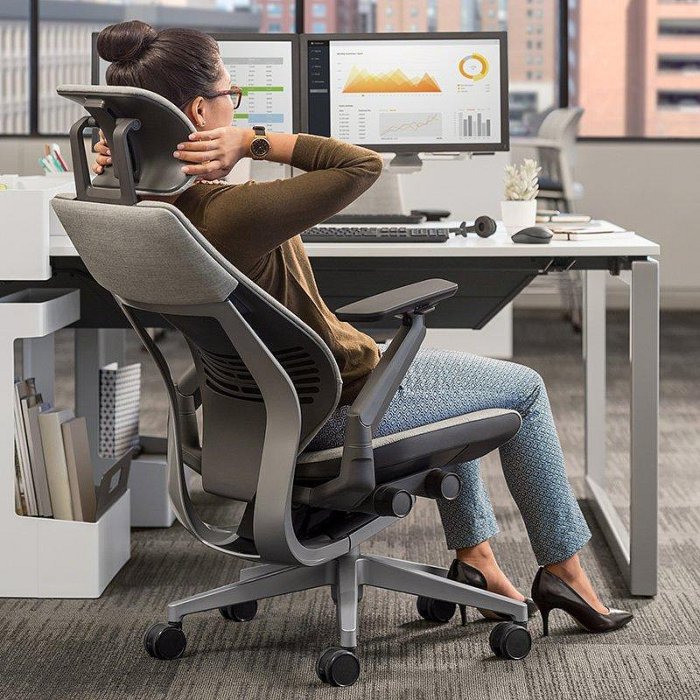 steelcase人體工學椅電腦椅舒適久坐護腰辦公椅電競椅世楷gesture