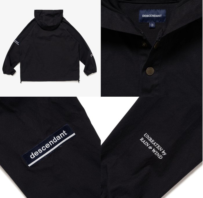 DESCENDANT MOLE HOODED LS SHIRT 連帽衫。太陽選物社| Yahoo拍賣