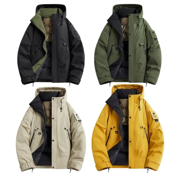 [極雪行者]外貿品SW-518防水風雪12000mm石墨烯熱反升溫人造羽絨棉/蓬度600防寒戶外男女衝鋒衣