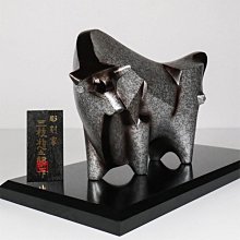 福介商店日本高岡銅器牛鬪魂置物三枝惣太郎作風水擺飾日本傳統工藝品