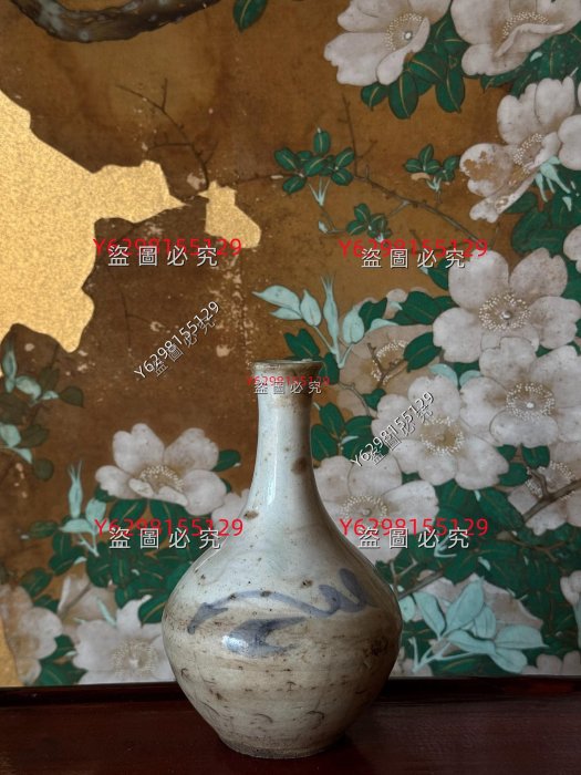 18世紀李朝白瓷染付雨漏鶴首瓶高麗青瓷李朝月亮罐德利李朝提燈壺收藏