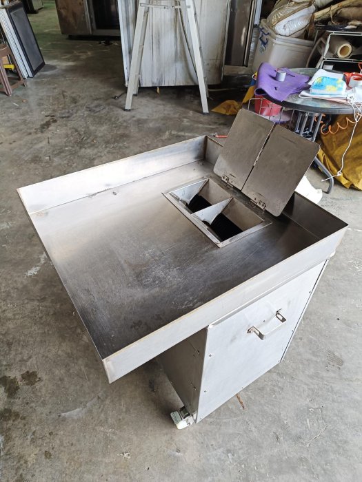 桃園國際二手貨中心-----落地式切肉機 肉片機 切絲機 切片機 3相220V   {  64*70*89cm  }