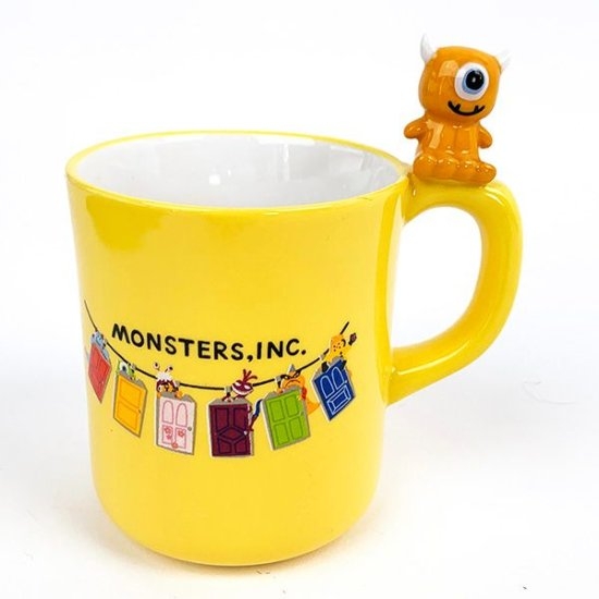 【震撼精品百貨】Monsters University 怪獸大學~日本disney迪士尼 怪獸電力公司 杯緣馬克杯*26937