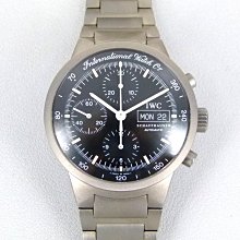 【一元起標/有底價】IWC萬國錶(40mm)GST-IW3707鈦合金自動上鍊計時腕錶(原廠盒)