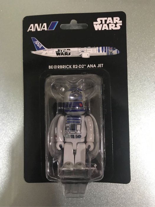 全新未拆 BE@RBRICK ANA限定 star wars R2D2 100%吊卡 星際大戰