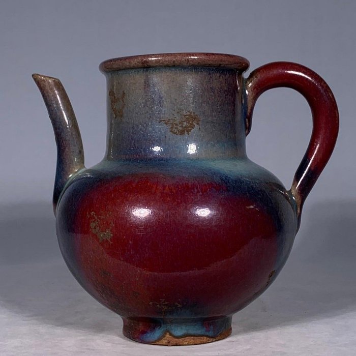 宋鈞窯執壺，高15直徑17cm，3001225 官窯汝瓷鈞窯【古谷屋】 | Yahoo拍賣