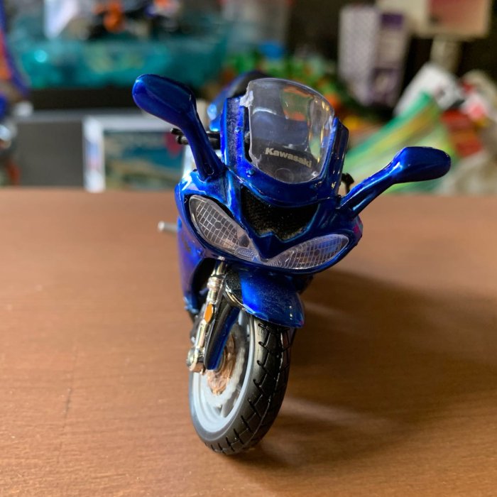 模型 二手Kawasaki Ninja ZX-10R模型車(1:18) | Yahoo拍賣