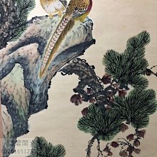 編號AD:78精品大四尺中堂畫,張大千的松鳥,純手繪之作| Yahoo拍賣