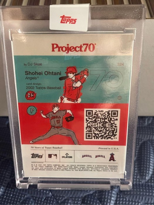 2021 大谷翔平Ohtani Topps Project70 咒術迴戰by DJ Skee #324
