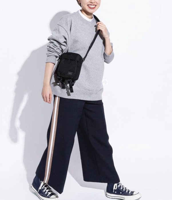 【美品】　PORTER SENSES VERTICAL SHOULDERBAG Porter Senses Vertical Shoulder Bag Black – LESS 17