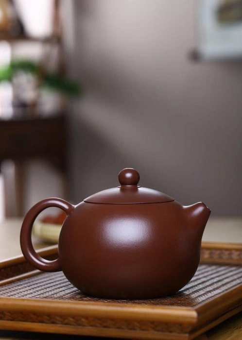 嚴選宜興紫砂壺·周翔手工西施壺·200cc原礦紫泥·附禮盒宜興紫砂紅泥壺