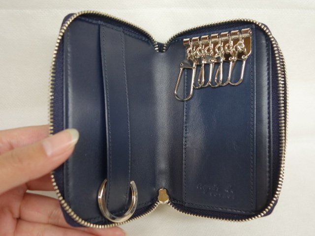 小物 agnes b. agnes b.◇レディース レザー ジッパー コインケース◇送料込