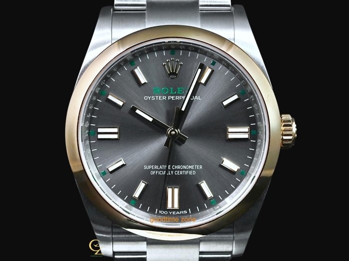[現貨]ROLEX 勞力士 134303 Oyster Perpetual 全新26/06現貨 最新款木質保卡 慶祝100週年 41mm ...