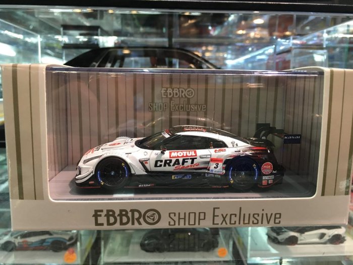 EBBRO 45712 CRAFTSPORTS MOTUL GT-R SUPER GT GT500 1/43 總代理商