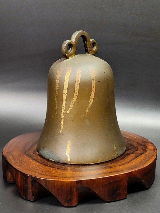 吊鐘，古道具，古銅製，時代物 Yahoo!オークション -「鐘」(金属工芸) (工芸品)の落札相場・落札価格