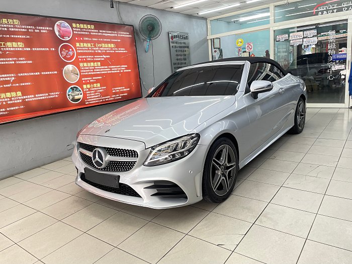 2019 Benz C200 Cabriolet 小改款敞篷AMG版