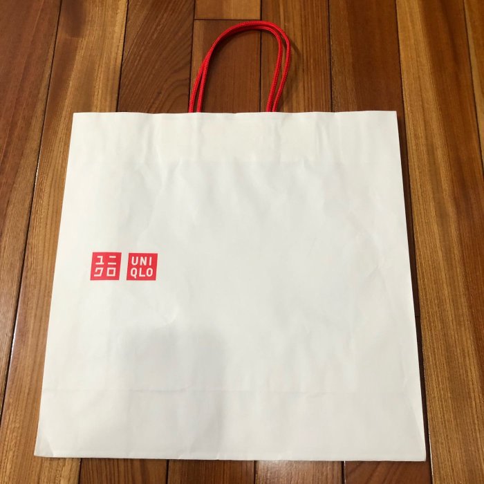 ❤️專櫃親自帶回❤️ UNIQLO 紙袋  提袋 大紙袋