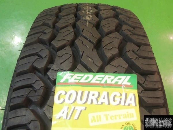 全新輪胎 FEDERAL 飛達 COURAGIA A/T 215/75-15 AT 越野胎 白字 白邊