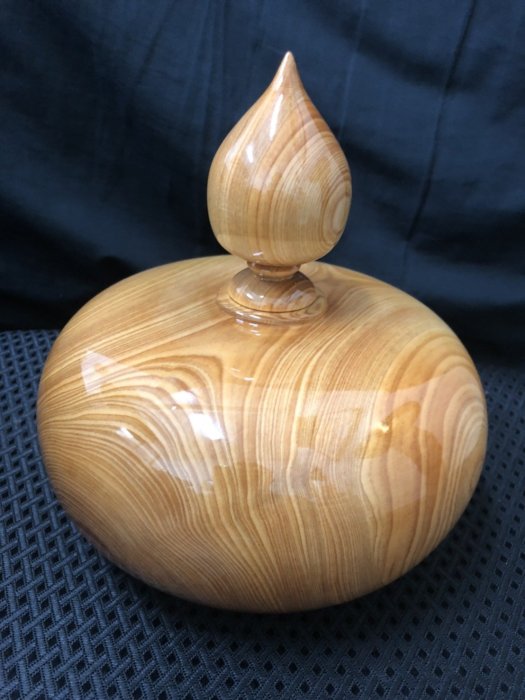 台湾産　黄檜木　飾り品　聚宝盆 台湾産 黄檜 飾り品 聚宝盆 工芸品