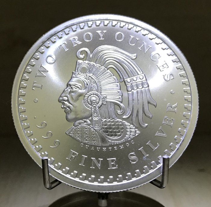 自由銀»Aztec Calendar 阿茲特克日曆銀幣(2 toz= 62.2g) #278 | Yahoo拍賣