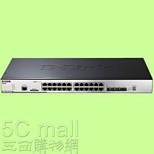 D-Link DGS-3120-24TC/SI 中古動作品 5Cgo【權宇】二手七成新D-Link DGS-3120-24TC/EI 24口HUB 二層千兆網管