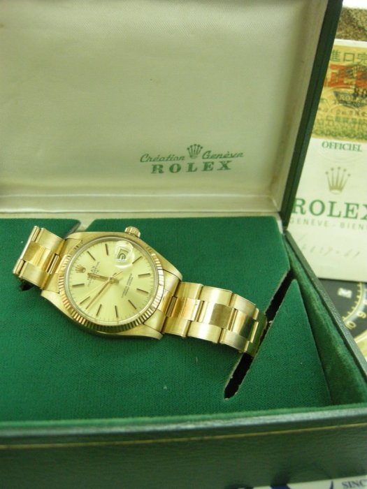 ROLEX 勞力士1503/ 原版(14K金) 全新收藏 *已交誼*
