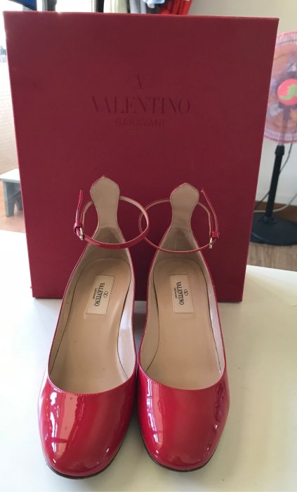 Valentino Garavani Tango patent leather pumps 高跟鞋 鉚釘