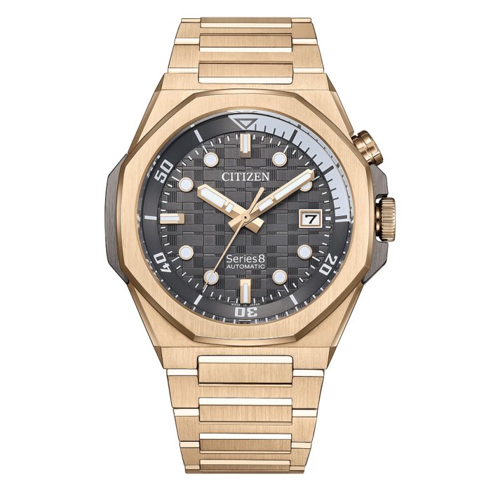 CITIZEN 星辰 AUTOMATIC 機械錶 Series 8 系列 不鏽鋼 耐磁 20bar 防水 NB6069-53H @EASYwatches
