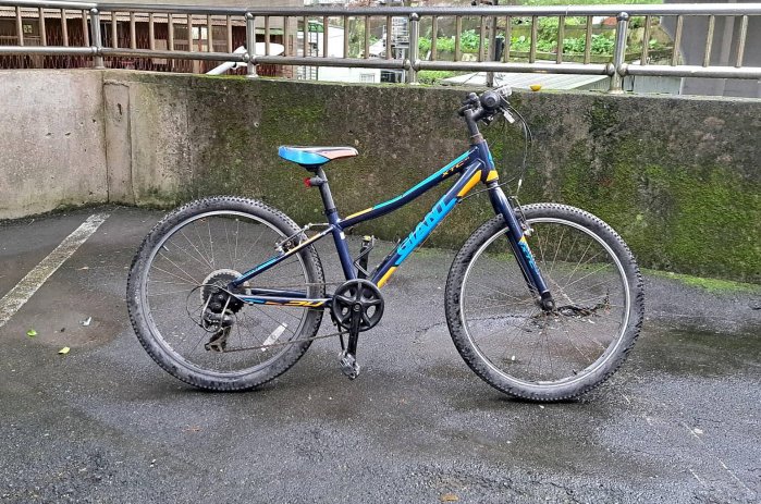 二手~捷安特 XTC JR 鋁合金 24吋 7段變速 青少年避震越野自行車 兒童單車